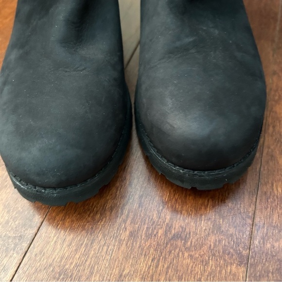 Blondo Val Waterproof Black Moto Boots with Faux Fur Lining and Buckles, Size 10 - Picture 5 of 16